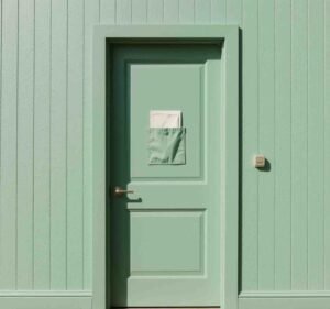 Wooden door paint finish quality