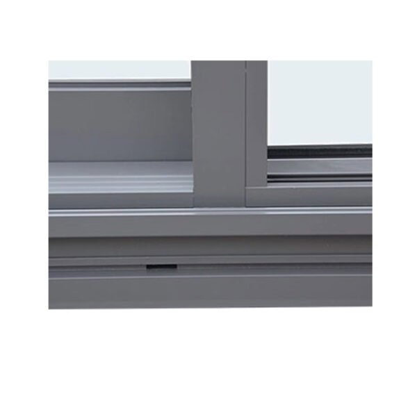 Insulated aluminum glass panels for thermal efficiency