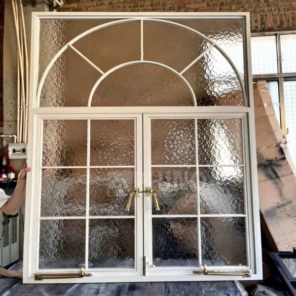 Hurricane‑Proof European Arch Window – Impact Laminated Glass & Tilt‑Turn Design - Image 5