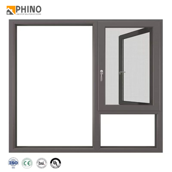 CE Certified Double Glass Glazed Aluminum Door – Durable Thermal‑Break Entry Solution