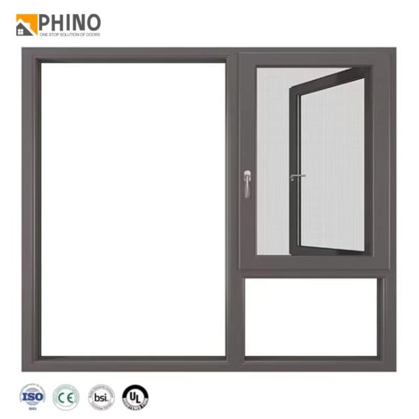 Florida-Style Thermal Break Glass Door – 2025 Glazed Design for Energy-Efficient Homes - Image 5